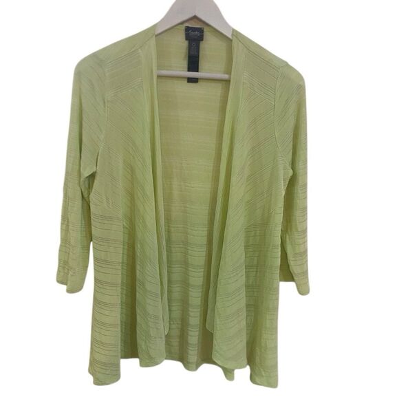 Travelers collection by Chico’s size 0 = small cardigan green - Picture 1 of 6